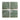 20" x 20" Pinaleno Leaf Wall Artt (Set of 4) - Green