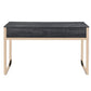 Perle - Writing Desk - Champagne Gold & Black Finish