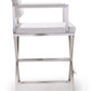 Director - Stainless Steel Counter Stool