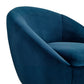 Yves - Velvet Swivel Accent Chair