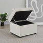 Winter - Upholstered Hydraulic Lift Top Storage Ottoman