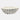 13" Fluted Paper Mache Bowl - Ivory