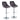 Diana - Adjustable Bar Stool (Set of 2)