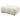 Loanna - Ottoman - Beige Linen