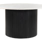 Izola - Coffee Table - White / Black