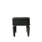 House - Beatrice End Table - Charcoal & Light Gray Finish