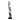 26" Bedford Small Wood Post Statuary - Silver