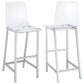 Juelia - Chrome Stools (Set of 2)