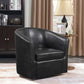 Turner - Upholstered Barrel Back Swivel Chair