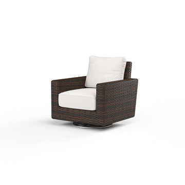 Montecito - Swivel Rocker Club Chair - Cognac