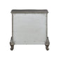 Ausonia - Nightstand - Antique Platinum - Finish