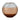 10" Gold Ombre Round Vase - White / Gold