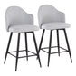 Ahoy - Counter Stool With Square Footrest (Set of 2)