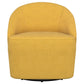 Leon - Upholstered Barrel Accent Swivel Chair