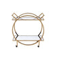 Traverse - Serving Cart - Champagne & Mirrored