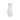 19" Terracotta Nomad Vase Rough Finish - White
