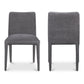 Calla - Dining Chair (Set of 2) - Dark Gray