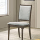 Onslow - Upholstered Dining Side Chair (Set of 2) - Dark Brown