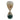 14" Channing Large Hourglass - Green