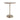Twisted Accent Table Marble Top - Tan / Gold