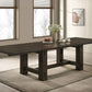 Calandra - Rectangle Dining Table With Extension Leaf - Vintage Java