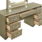 Beaumont - 7-Drawer Vanity Set With Lighting - Champagne