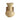 Earthenware - Line Art Trumpeter Vase - Beige