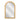Bama - Rattan Arched Wall Mirror - Natural