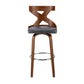 Gayle - Swivel Cross - Back Bar Stool