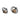 7 / 8" Solaro Metal Orbs (Set of 2) - Bronze