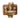 Marbled Resin Knot - Tan