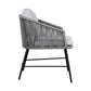 Ditas - Outdoor Patio Dining Chair - Black / Gray