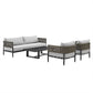 Alegria - Aluminum Outdoor Coffee Table - Black