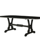 House - Beatrice Dining Table - Charcoal Finish