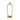 Metal 10" Open Oval Taper Candleholder - Gold