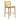 Tobias - Coastal Modern Wood Bar Height Kitchen Bar Stool