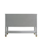 House - Marchese Server - Pearl Gray Finish