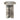 Belliso Small Rounded Marble Table - Brown