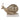 10" Amelia Snail Statuary - Gold