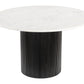 Izola - Dining Table - White / Black