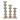 14" / 19" / 23" Sumpter Wood Candle Sticks (Set of 3) - Natural