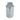 Ceramic Jar 16" - Crackle Silver