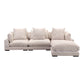 Tumble - Lounge Modular Sectional - White