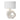 26" Ceramic Table Lamp With Shade - Beige