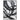 Hand Painted Oil Canvas Abstract 62 x 42" - Black / White