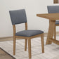 Sharon - Fabric Upholstered Dining Side Chair (Set of 2) - Brown