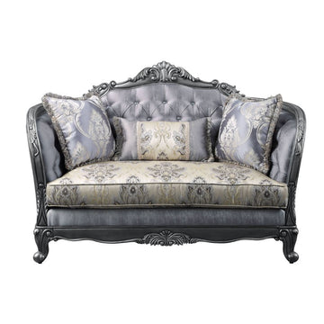 Ariadne - Loveseat - Fabric & Platinum