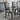 House Beatrice - Arm Chair (Set of 2) - Two Tone Gray Fabric & Charcoal