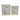 4 / 5" Gomez Resin Photo Frames (Set of 2) - Gold