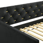 Kendall - Upholstered Twin Daybed With Trundle - Black